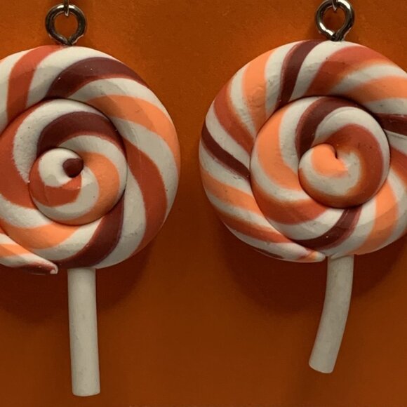 Lollipop Earring, Sucker Earring, Candy Earring, Funny Food, Food Jewelry, Gift - Picture 8 of 9